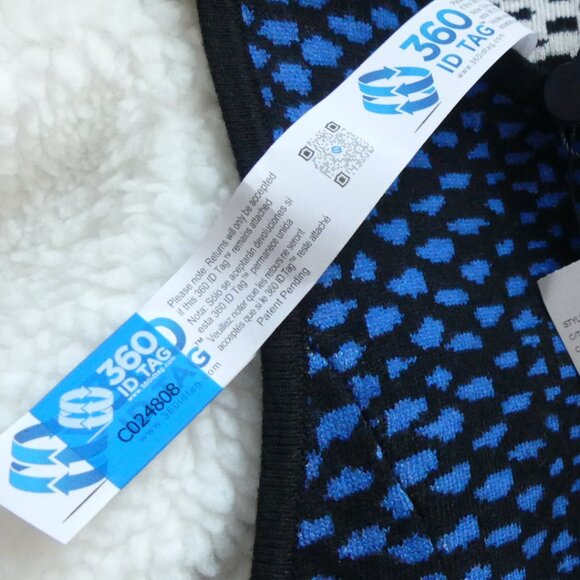 Magaschoni New York Saltwater blue Combo Knit Dress USA Size Small - Picture 5 of 11